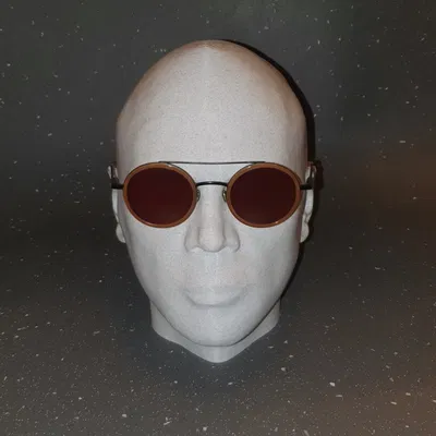 Giá treo kính và tai nghe từ bản scan đầu của chính mình