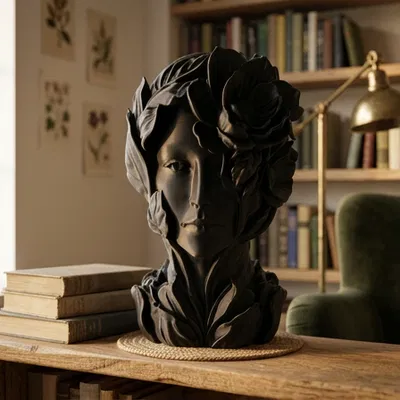 Tượng Bán Thân Botanical Muse