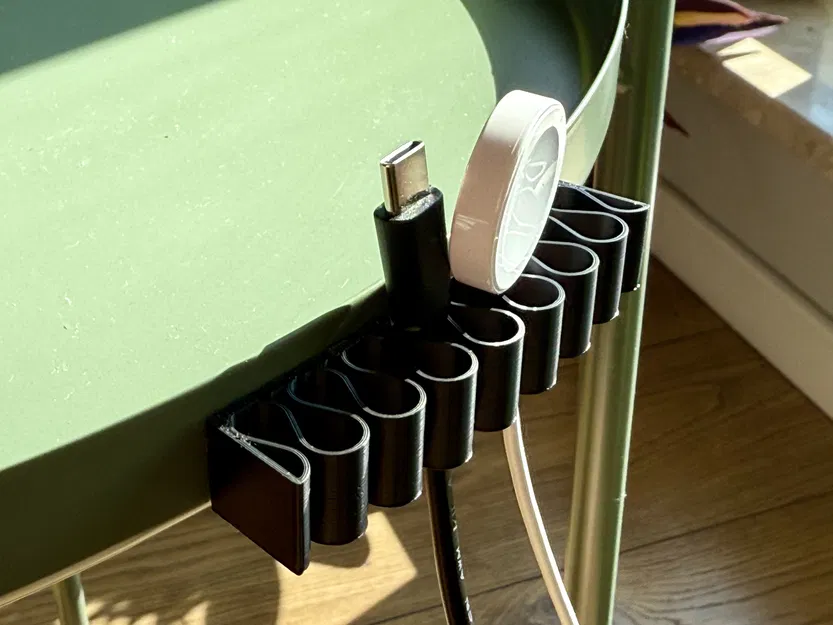 Giá đỡ và sắp xếp dây cáp linh hoạt (3-15 khe) cho bàn làm việc - Image 2