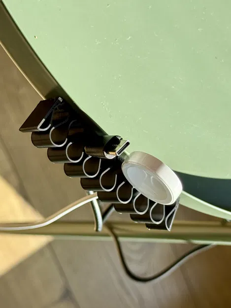 Giá đỡ và sắp xếp dây cáp linh hoạt (3-15 khe) cho bàn làm việc - Image 4