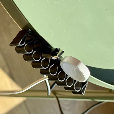 Giá đỡ và sắp xếp dây cáp linh hoạt (3-15 khe) cho bàn làm việc