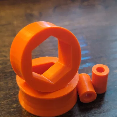 Prusa Plugs v.2 (Khuyên tai nong lỗ)