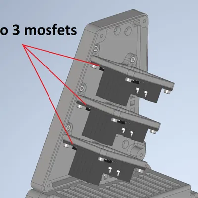 Prusa i3 - Vỏ bảo vệ RAMPS/Mosfet - Phiên bản 3.0
