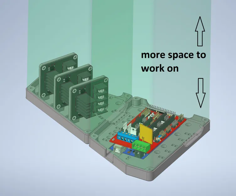 Prusa i3 - Vỏ bảo vệ RAMPS/Mosfet - Phiên bản 3.0 - Image 5