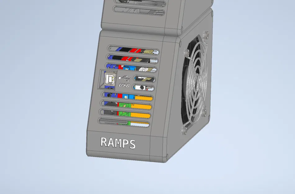 Prusa i3 - Vỏ bảo vệ RAMPS/Mosfet - Image 4