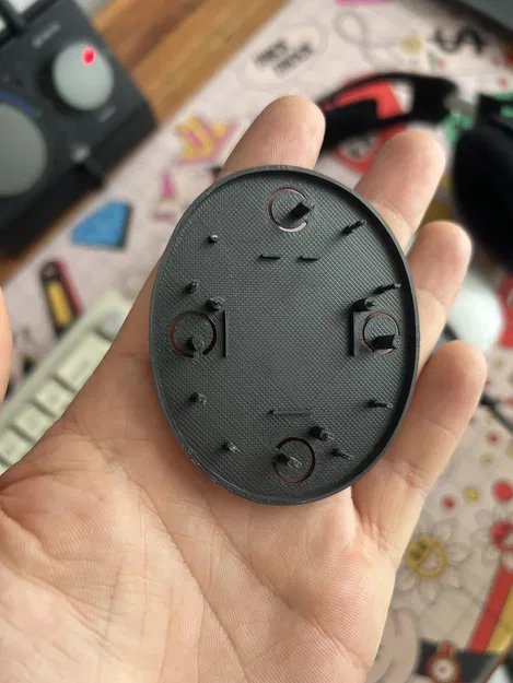 Nắp nút bên hông thay thế cho HyperX Cloud Flight S (Có logo / Không logo) - Image 3