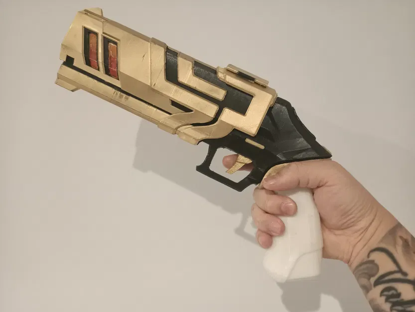 Mô hình in 3D súng lục Headhunter của Chamber - Valorant - Image 1