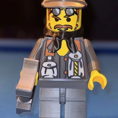 Mô hình Rock Raiders Docs MegaFigure (Tỉ lệ 5:1)