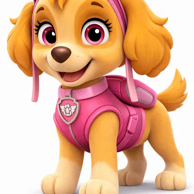 Mô hình 3D Skye từ Paw Patrol: Hướng dẫn in chi tiết cho người mới