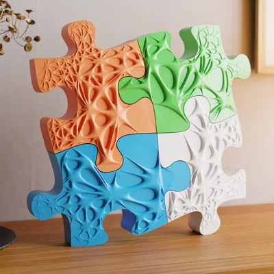 TRANG TRÍ NỘI THẤT: Lắp ráp các mảnh của ‘Organic Puzzle’