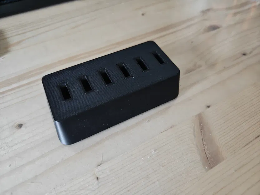 Khay đựng USB để bàn nhỏ gọn, thiết kế in 3D thông minh - Image 2