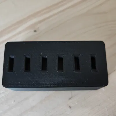 Khay đựng USB để bàn nhỏ gọn, thiết kế in 3D thông minh