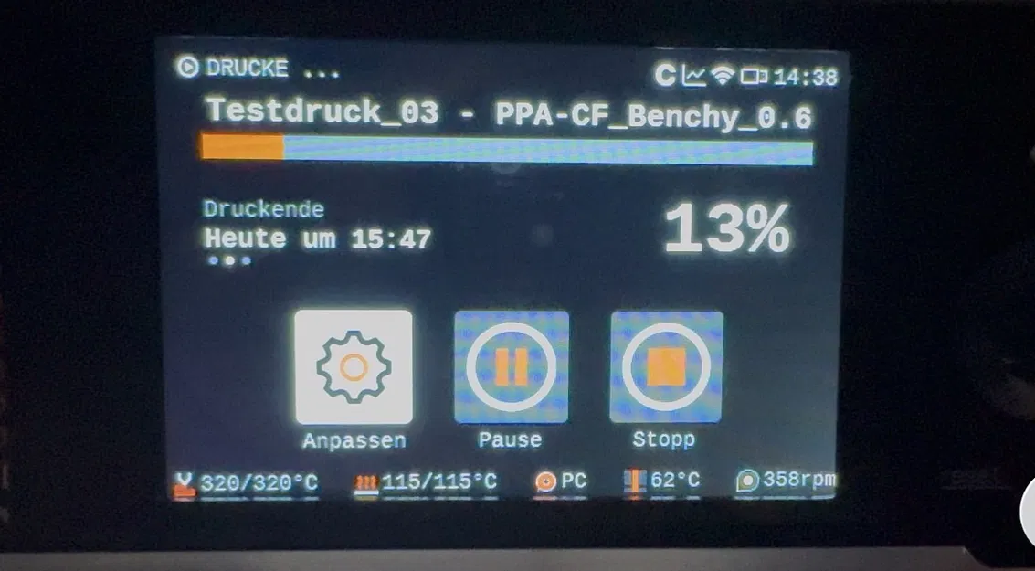 Prusa Core One HighTemp 450 - Bản độ cho sợi nhựa giòn - Image 3