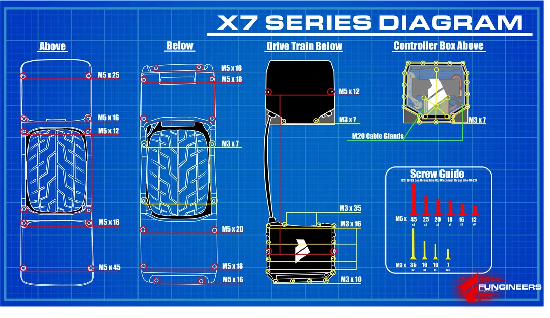 Khay sắp xếp bu-lông - Dành riêng cho X7 - Image 2