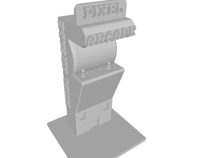 Mô hình máy chơi game thùng Arcade retro 3D in ấn chi tiết - Image 1