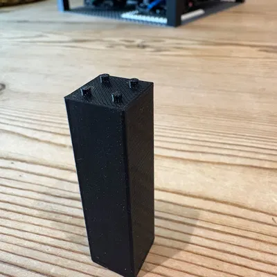 Chân đế tương thích với tấm Base Plate LEGO