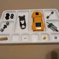 Khay đựng linh kiện thiết kế theo xe đua slot car 1/64 - Thumbnail 4