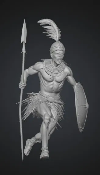 Mô hình chiến binh Charge of the Iron Shield in 3D ấn tượng - Image 1