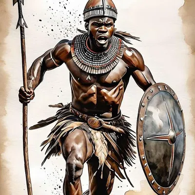 Mô hình chiến binh Charge of the Iron Shield in 3D ấn tượng