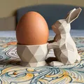 Đế giữ trứng hình chú thỏ Low Poly cho lễ Phục sinh - Thumbnail 1