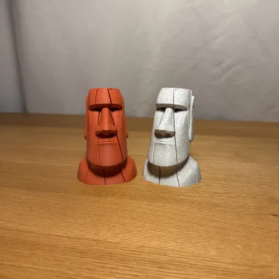 Mô Hình Đồ Chơi Fidget Moai Xoắn Độc Đáo