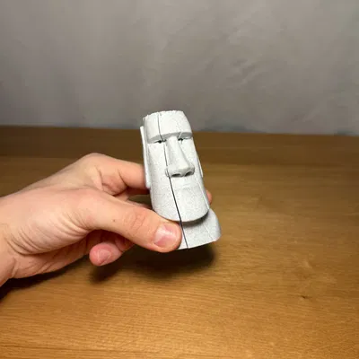 Mô Hình Đồ Chơi Fidget Moai Xoắn Độc Đáo