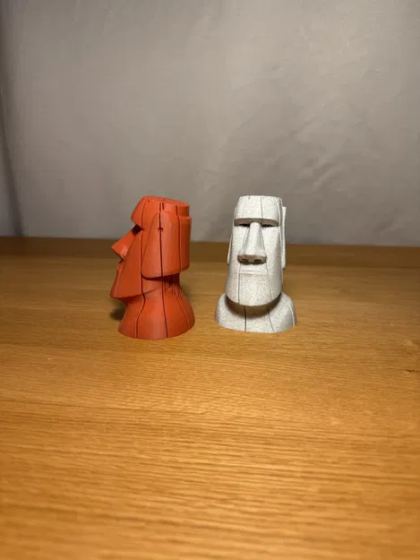 Mô Hình Đồ Chơi Fidget Moai Xoắn Độc Đáo - Image 5