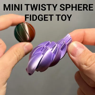 Mô hình đồ chơi Fidget Mini Twisty Sphere