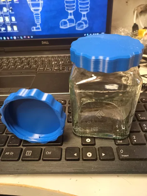 Nắp đậy cho hũ mứt vuông Pirkka - Image 1