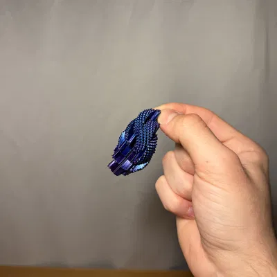 Mô hình quả cầu Fidget gai xoay mini