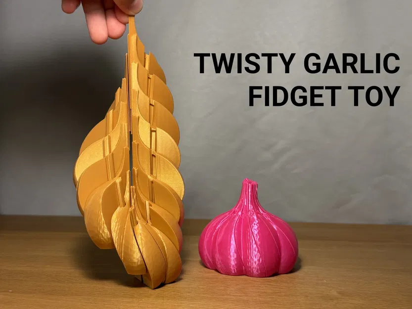 Đồ chơi Fidget củ tỏi xoắn độc đáo - Image 1