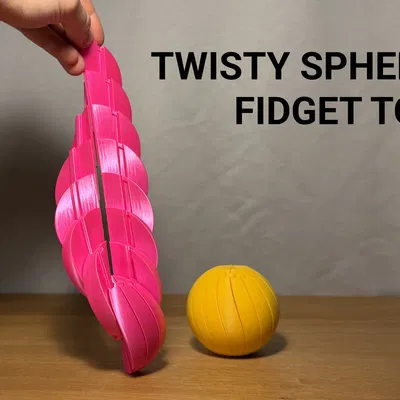 Đồ chơi fidget Twisty Sphere xoắn ốc