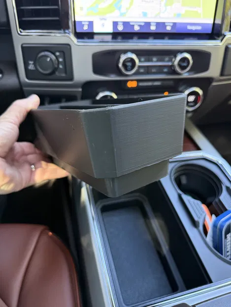 Khay chia ngăn chứa đồ cho hộc trung tâm Ford Super Duty 2017-2022 - Image 1