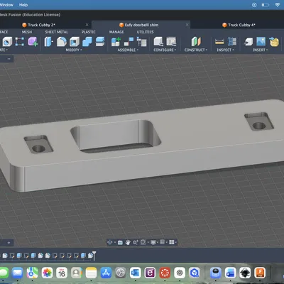 Miếng đệm góc lắp đặt chuông cửa Eufy C330 2K Dual