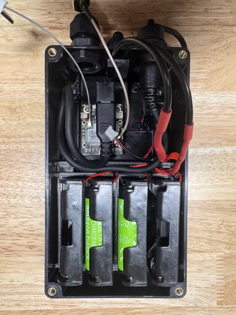 Bộ khung gắn Battery Powered Meshtastic/Meshcore Node - Image 4