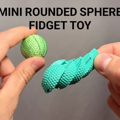 Mini Rounded Sensory Sphere Twisty Fidget Toy - Đồ Chơi Xoay Giảm Stress