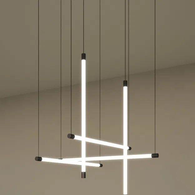 Đèn thả trần nghệ thuật LUCENT BLACKSWANSTUDIO - Tự in 3D trang trí - Image 1