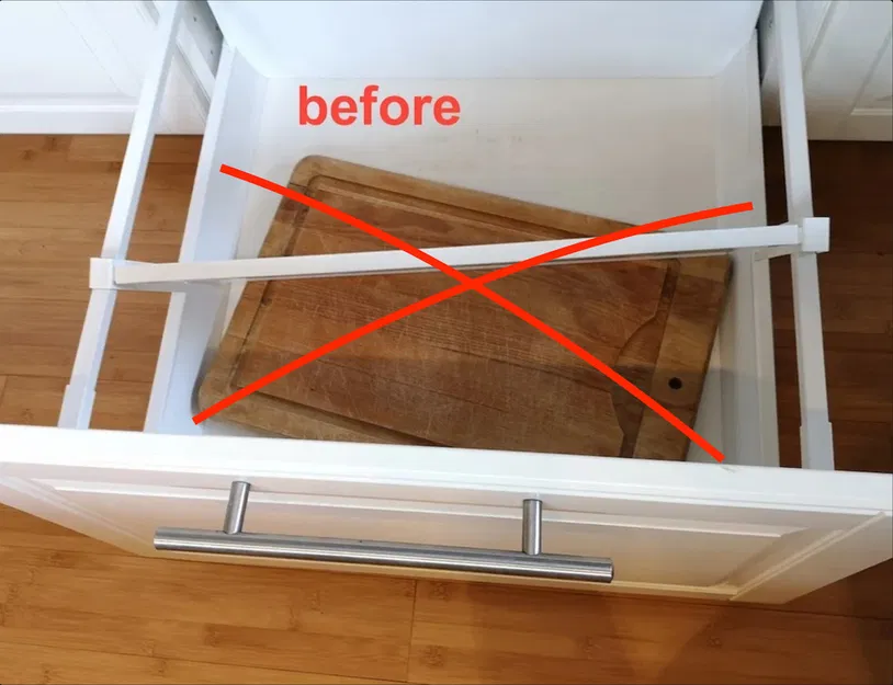 IKEA - Maximera - Kẹp giữ thanh chống - Bản cải tiến - Image 1