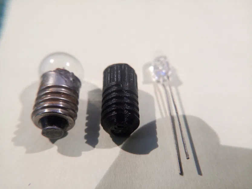 Adapter chuyển từ LED sang chân E10 - Image 2