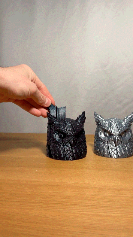 Đồ chơi Fidget Cú Mèo Xoay Twisty Owl