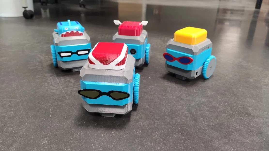 Bộ sưu tập mô hình robot 3D Otto (Rocket) và bạn bè siêu đáng yêu - Image 1