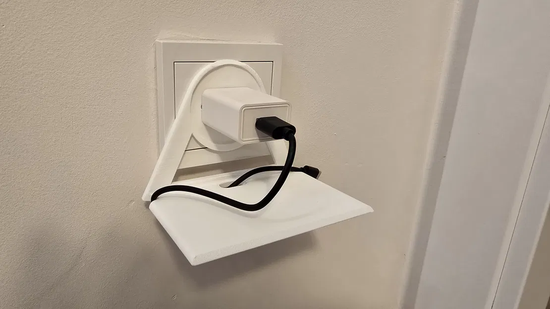 Giá đỡ điện thoại gắn ổ cắm Schuko - Image 7