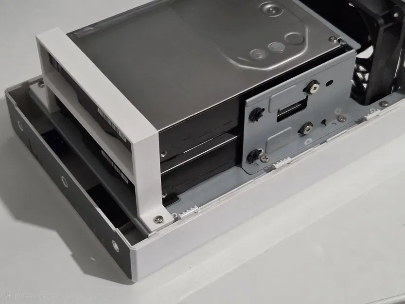 Khung gắn ổ cứng Synology DS215j - Phiên bản không có lỗ giữa - Image 2