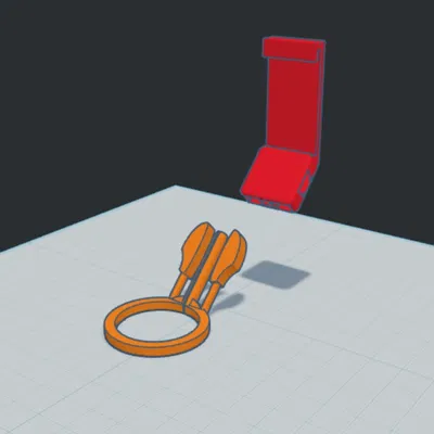 Bottle Klip - Giá kẹp đeo bình nước chiến thuật in 3D