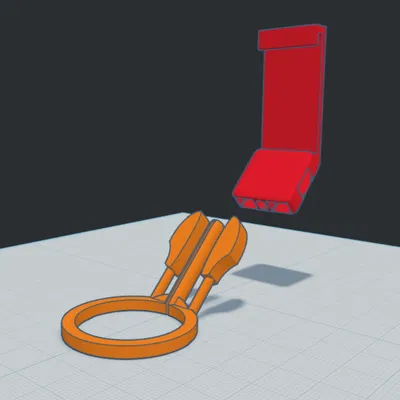 Bottle Klip - Giá kẹp đeo bình nước chiến thuật in 3D