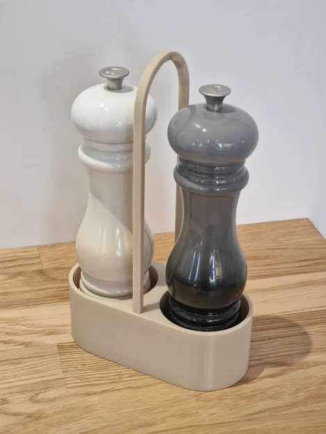 Khay đựng lọ muối tiêu Le Creuset có tay cầm - In 3D tiện dụng - Image 1