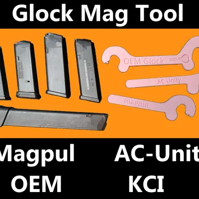 Dụng cụ tháo lắp băng đạn Glock - Dùng cho OEM, KCI, AC-Unity, Magpul