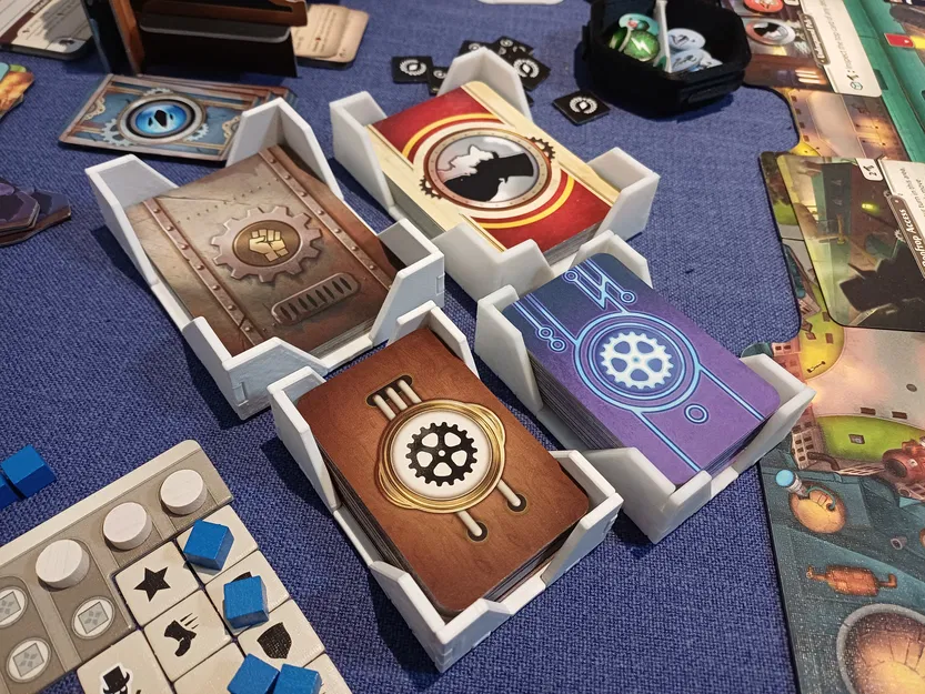 Khay Đựng Bài Lắp Ghép Parametric (Press-Fit Card Tray) - Image 2