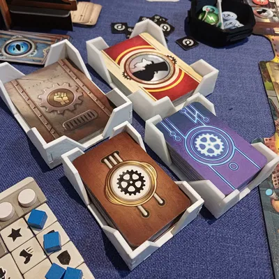 Khay Đựng Bài Lắp Ghép Parametric (Press-Fit Card Tray)