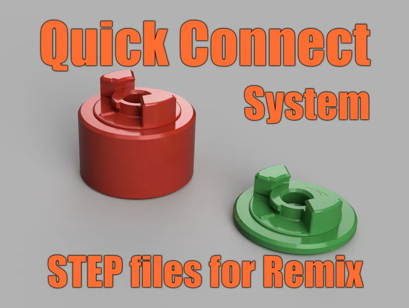 Bộ file STEP Quick Connect dành cho việc remix và tạo biến thể - Image 1